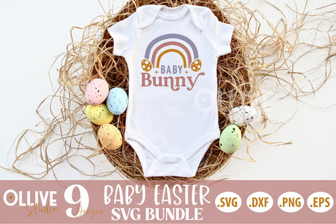 Easter Baby SVG Bundle | Baby SVG SVG Ollive Studio 