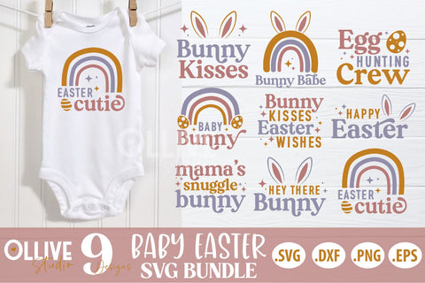 Easter Baby SVG Bundle | Baby SVG SVG Ollive Studio 