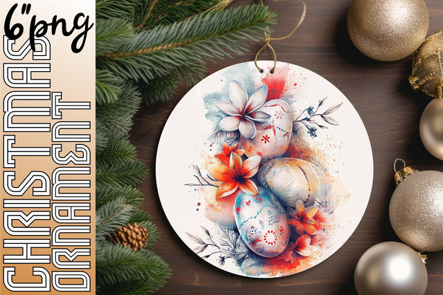 Easter Basket Delight Ornaments - Sublimation Assortment Sublimation afrosvg 