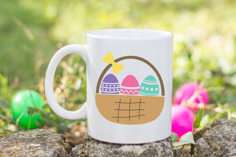 Easter Basket SVG Design SVG Designangry 