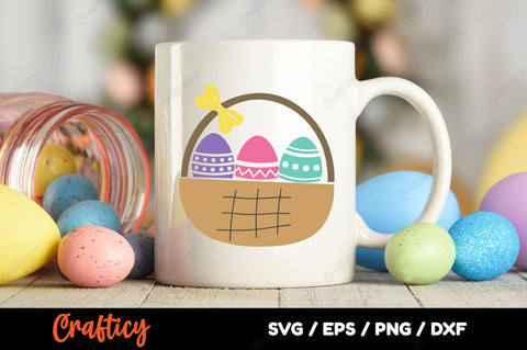 Easter Basket SVG Design SVG Designangry 