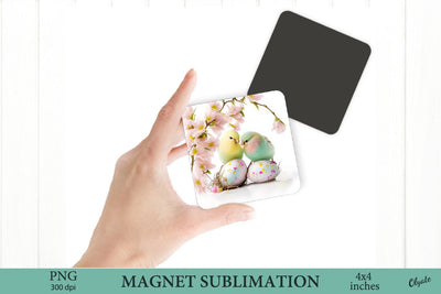 Easter Bird PNG. Fridge Magnet Sublimation PNG. Sublimation Olga Terlyanskaya 