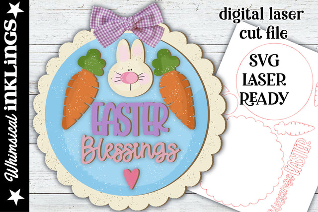 Easter Blessings SVG 2024 SVG Whimsical Inklings 