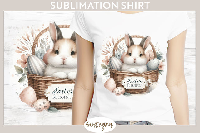 Easter Blessings v2 T-shirt Sublimation Sublimation Sintegra 