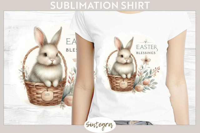 Easter Blessings v3 T-shirt Sublimation Sublimation Sintegra 