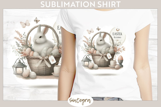 Easter Blessings v7 T-shirt Sublimation Sublimation Sintegra 