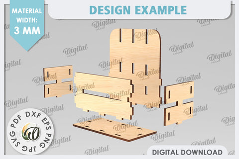 Easter Box Laser Cut. Easter Basket Decor SVG SVG Evgenyia Guschina 