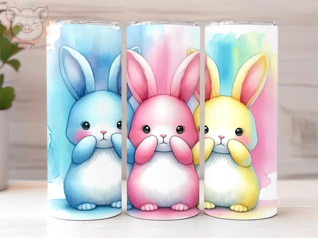 Easter Bunny 20oz Tumbler Png, Sublimation Design, Happy Easter's Day Tumbler Png, Digital Download PNG Sublimation Lara' s Designs 