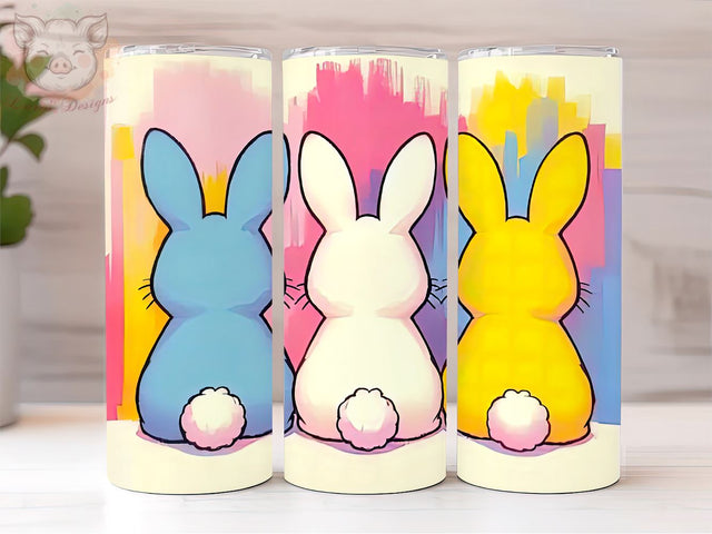 Easter Bunny 20oz Tumbler Png, Sublimation Design, Happy Easter's Day Tumbler Png, Digital Download PNG Sublimation Lara' s Designs 