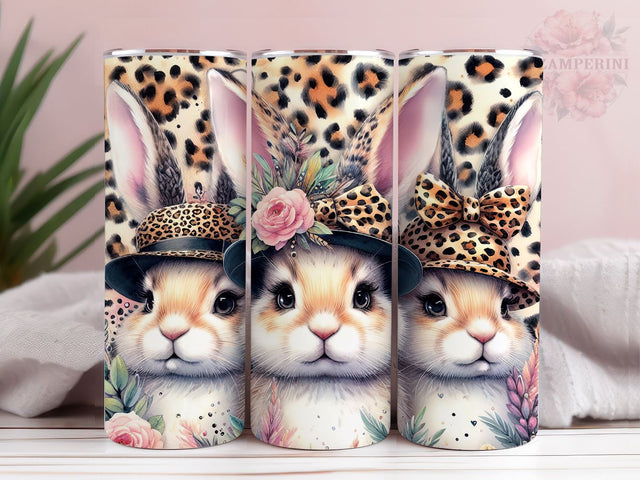 Easter Bunny 20oz Tumbler Wrap PNG, Straight & Tapered Tumbler Wrap, Happy Easter Tumbler PNG, Instant Digital Download Sublimation Li Zamperini 