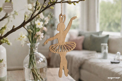 Easter Bunny Ballerina SVG Bundle SVG SvgOcean 