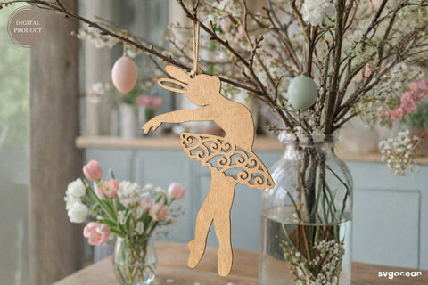 Easter Bunny Ballerina SVG Bundle SVG SvgOcean 