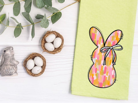 Easter Bunny Bow Pastels Spring SVG PNG EPS DXF SVG So Fontsy VIP Design Shop 