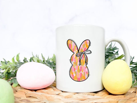Easter Bunny Bow Pastels Spring SVG PNG EPS DXF SVG So Fontsy VIP Design Shop 