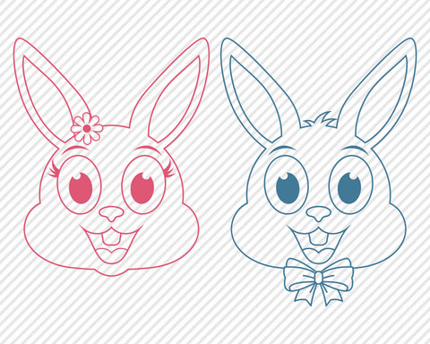 Easter Bunny Bundle | Easter SVG SVG Texas Southern Cuts 