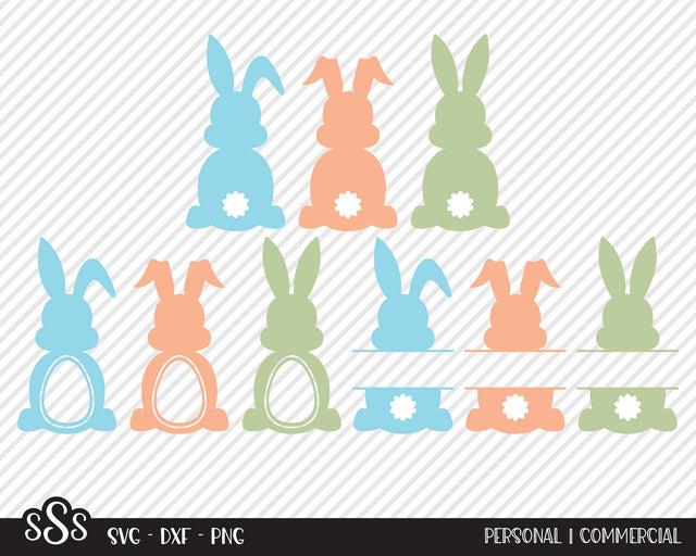Easter Bunny Bundle | Easter SVG SVG Texas Southern Cuts 