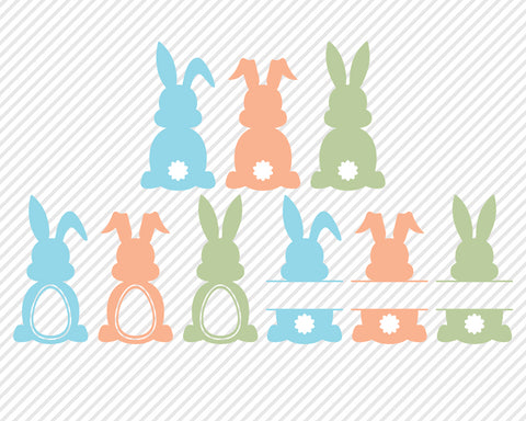 Easter Bunny Bundle | Easter SVG SVG Texas Southern Cuts 