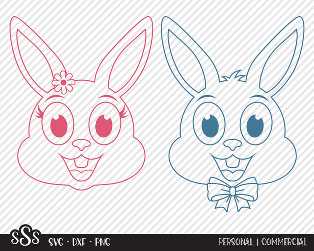 Easter Bunny Bundle | Easter SVG SVG Texas Southern Cuts 