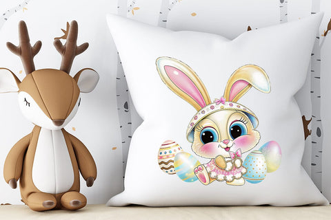 Easter Bunny Coquette PNG SVG Angelina750 