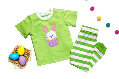 Easter Bunny Cupcake Applique Embroidery Embroidery/Applique DESIGNS Designed by Geeks 