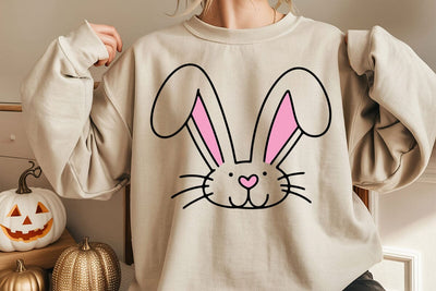 Easter Bunny Ears Svg, Cute Bunny Foot Svg, Rabbit Feet Svg, Happy Easter Svg SVG DesignDestine 