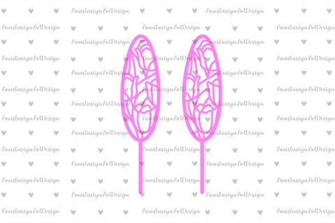 Easter bunny ears topper svg, Decoration laser cut SVG AnastasiyaArtDesign 
