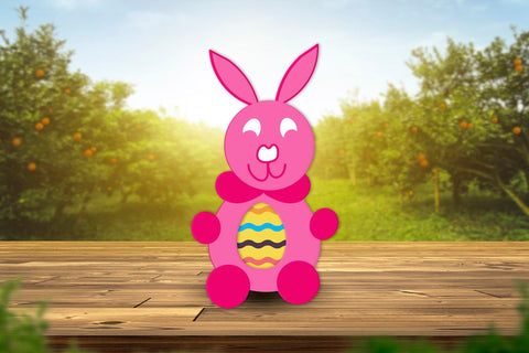 Easter Bunny Egg Holder SVG SVG CraftLabSVG 