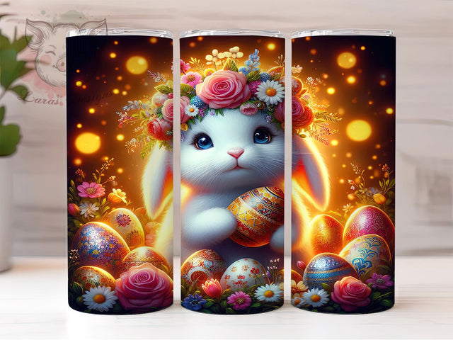 Easter Bunny Egg Hunt Tumbler Wrap, Egg Hunt Wrap, Spring Bunny Cup, Cute Easter Mug, Pastel Easter Design, Bunny Egg Sublimation, Holiday Tumbler Wrap Sublimation Lara' s Designs 