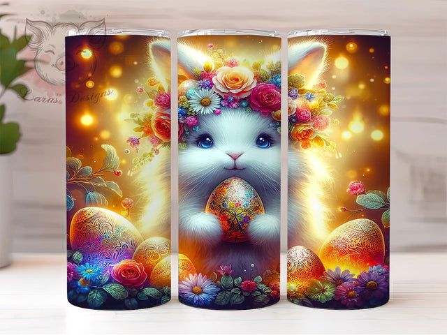 Easter Bunny Egg Hunt Tumbler Wrap, Egg Hunt Wrap, Spring Bunny Cup, Cute Easter Mug, Pastel Easter Design, Bunny Egg Sublimation, Holiday Tumbler Wrap Sublimation Lara' s Designs 