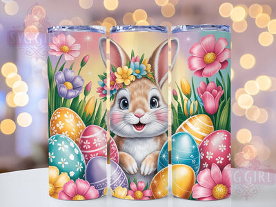 Easter Bunny Egg Tumbler, Festive Easter Tumbler, Stylish 20oz Wrap, Sublimation Design, Trendy Gift Idea, Bunny Egg Wrap, Holiday Easter Tumbler Sublimation SvggirlplusArt 