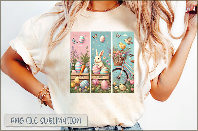 Easter Bunny Eggs Easter Day Sublimation Sublimation Shetara Begum 