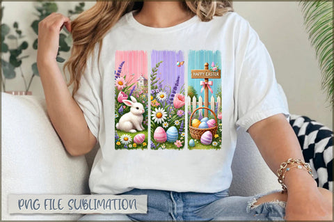 Easter Bunny Eggs Easter Day Sublimation Sublimation Shetara Begum 
