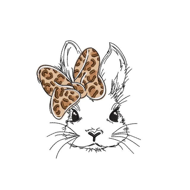 Easter Bunny Embroidery Design, 3 sizes, Instant Download Embroidery/Applique DESIGNS Nino Nadaraia 