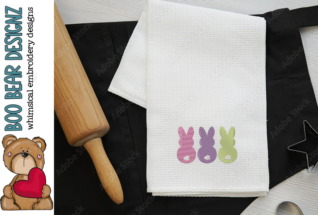 Easter Bunny Embroidery design Embroidery/Applique DESIGNS Boo Bear Designz 