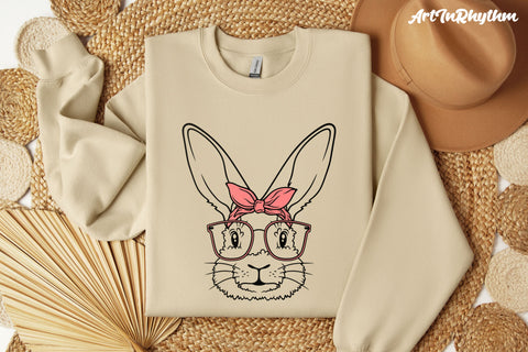 Easter Bunny Face Svg, Easter Rabbit Svg, Easter Svg, Bunny Svg SVG Artinrhythm shop 