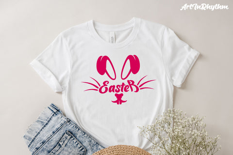 Easter bunny face svg SVG Artinrhythm shop 