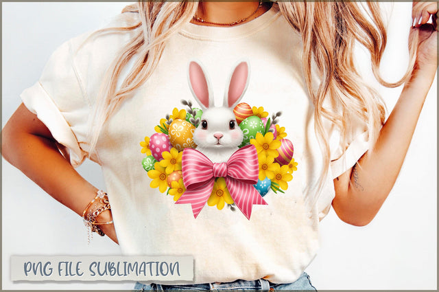 Easter Bunny Happy Easter Sublimation Sublimation Shetara Begum 