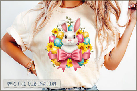 Easter Bunny Happy Easter Sublimation Sublimation Shetara Begum 