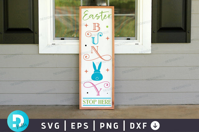 Easter bunny stop here Svg Design SVG Regulrcrative 