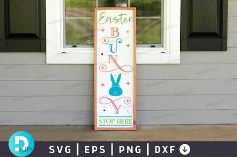 Easter bunny stop here Svg Design SVG Regulrcrative 