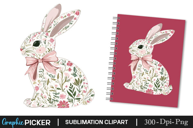 Easter bunny sublimation Bunny silhouette, Happy Easter Sublimation, Easter Bunny SVG DesignPlante 503 