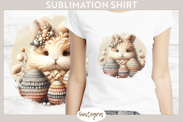 Easter Bunny v16 T-shirt Sublimation Sublimation Sintegra 