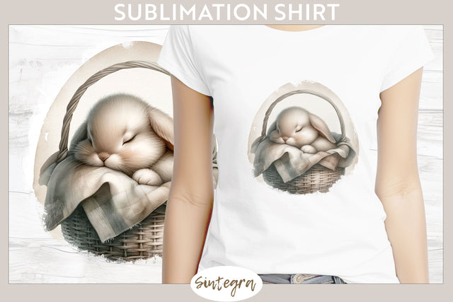 Easter Bunny v3 T-shirt Sublimation Sublimation Sintegra 
