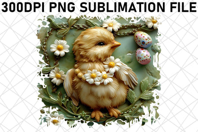 Easter Bunny Wonderland 3D Graphics Sublimation afrosvg 