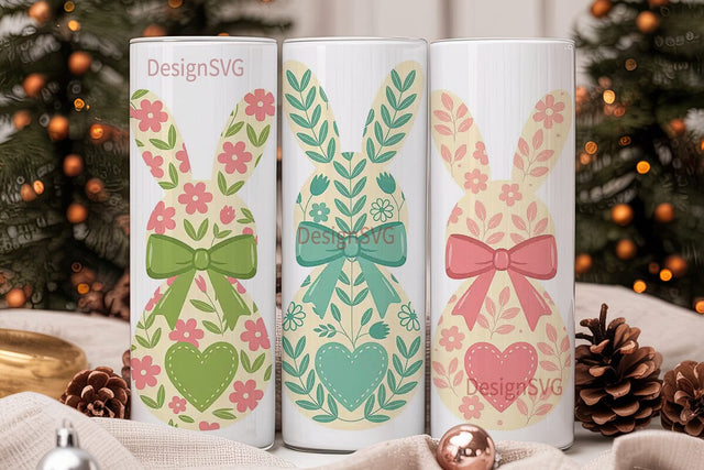 Easter BunTHSPs 20oz Tumbler Wrap Sublimation DesignSVG 