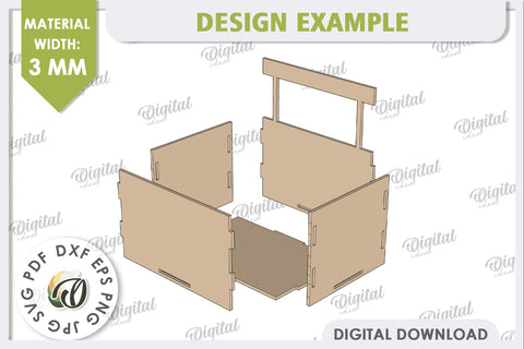 Easter Candy Boxes Laser Cut Bundle. Easter Treats Boxes SVG SVG Evgenyia Guschina 