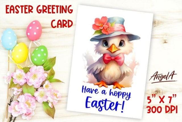 Easter card printable / funny easter quote / easter chick Sublimation Angelina Semenova 