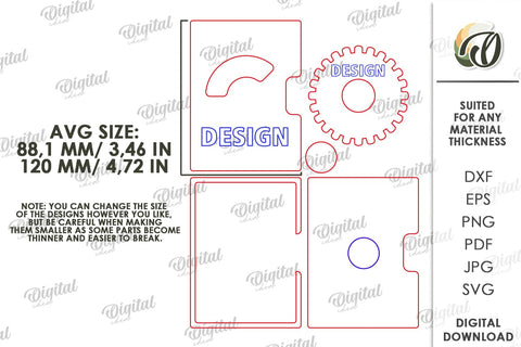 Easter Cards Laser Cut Bundle. Easter Greeting Cards SVG SVG Evgenyia Guschina 