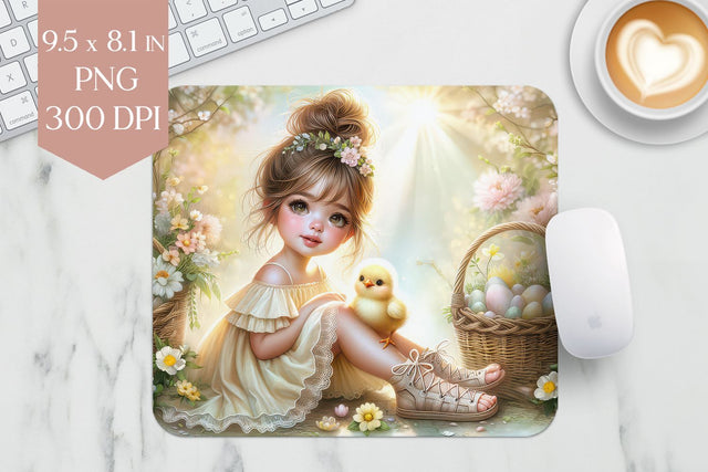 Easter Chick Mousepad PNG Sublimation BijouBay 