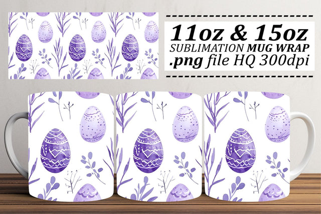 Easter Chick Mug Decor | Spring Sublimation 11oz 15oz Sublimation afrosvg 